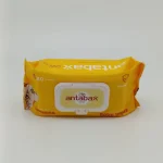 Влажные салфетки ANTABAX с клапоном (детские, гигиенические, с ароматом ромашки) 80 шт.