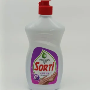 Средство для мытья посуды Sorti (бальзам с витамином Е) 450 г.