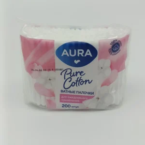Ватные палочки AURA 200шт.