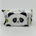 Влажные салфетки Flora care Panda (детские, экстра мягкие) 120 шт.