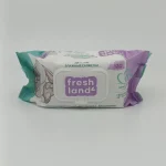 Влажные салфетки Fresh land с клапаном (детские, гипоаллергенные) 120 шт.
