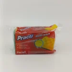 Губка для мытья посуды Paclan (волнистые) 5 шт.