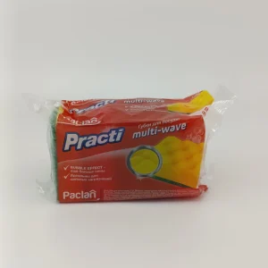Губка для мытья посуды Paclan (волнистые) 5 шт.