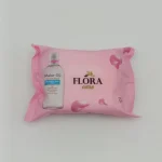 Влажные салфетки Flora care (для снятия макияжа) 25 шт.
