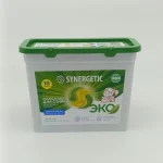 Капсулы для стирки Synergetic (бескрайний океан, для всех типов тканей) 18 шт.