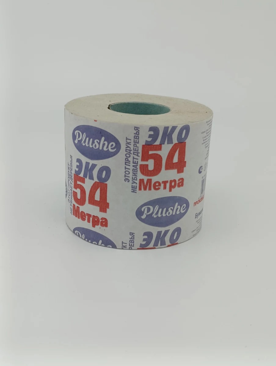 Бумага туалетная Plushe (под втулку) 1шт. Бумага туалетная Plushe (под втулку) 1шт.