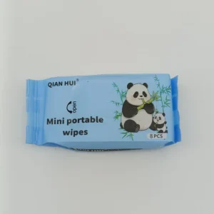 Влажные платочки QianH (мини, в ассортименте) 8 шт.