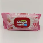 Влажные салфетки Angel care с клапаном (детские, гигиенические) 120 шт.